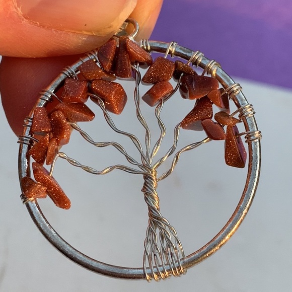 Sandstone Tree of Life Pendant & Angel Set - Picture 16 of 16